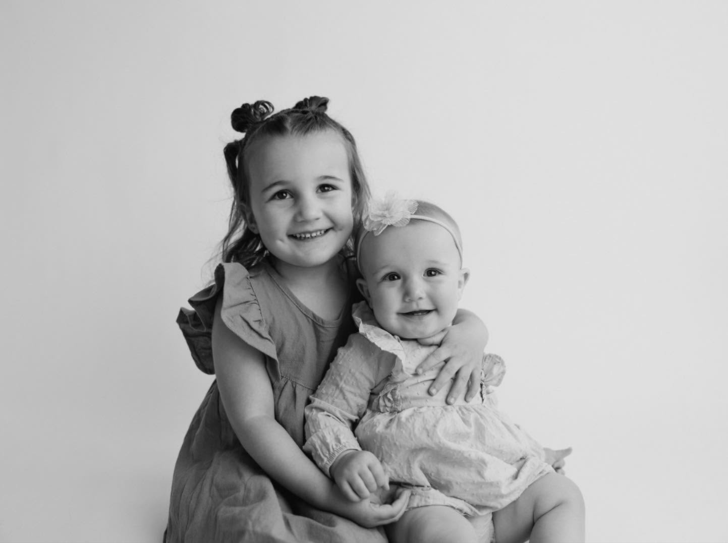 Layla and Sadie Patterson smiling together